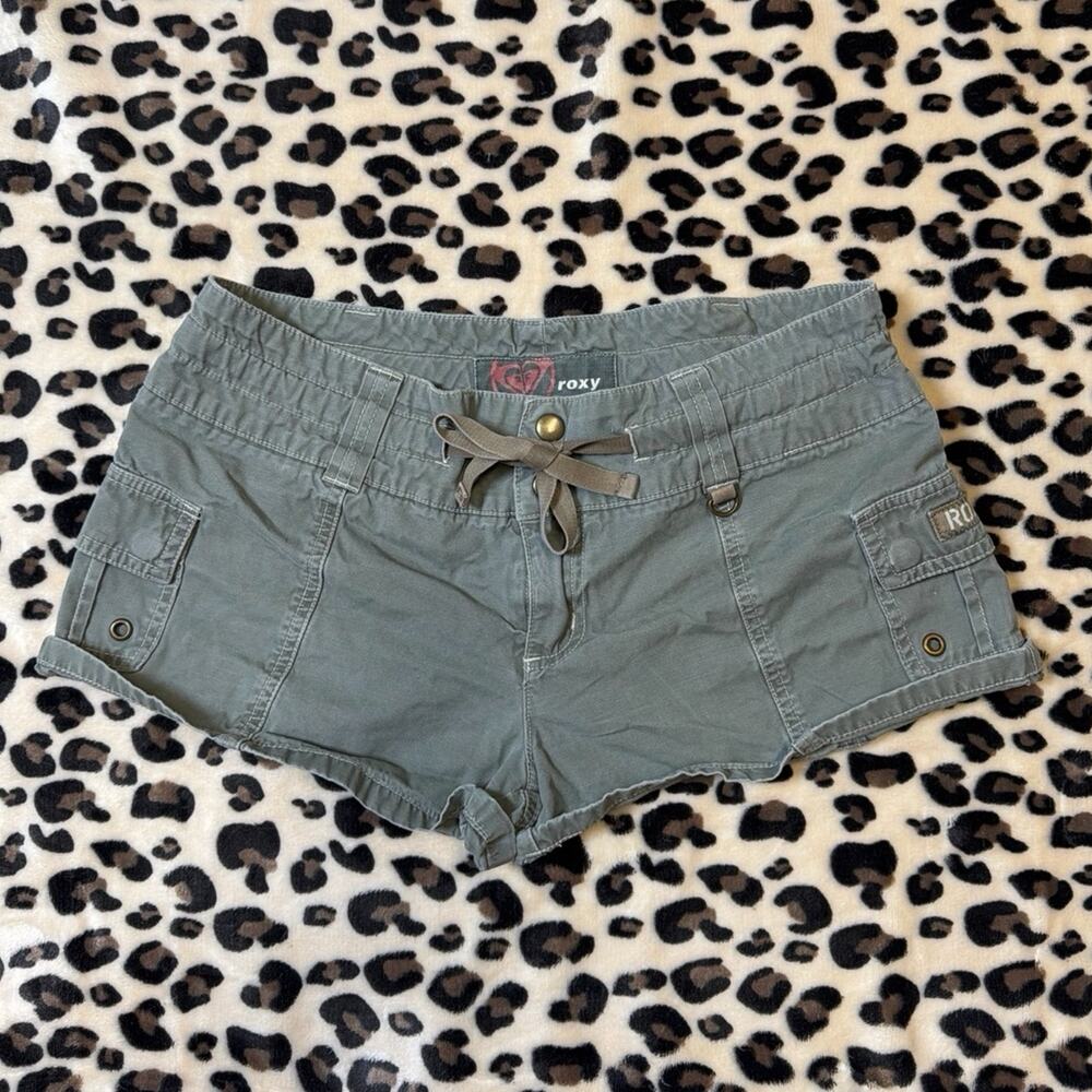 Vintage Y2k Roxy Micro Low Rise Shorts